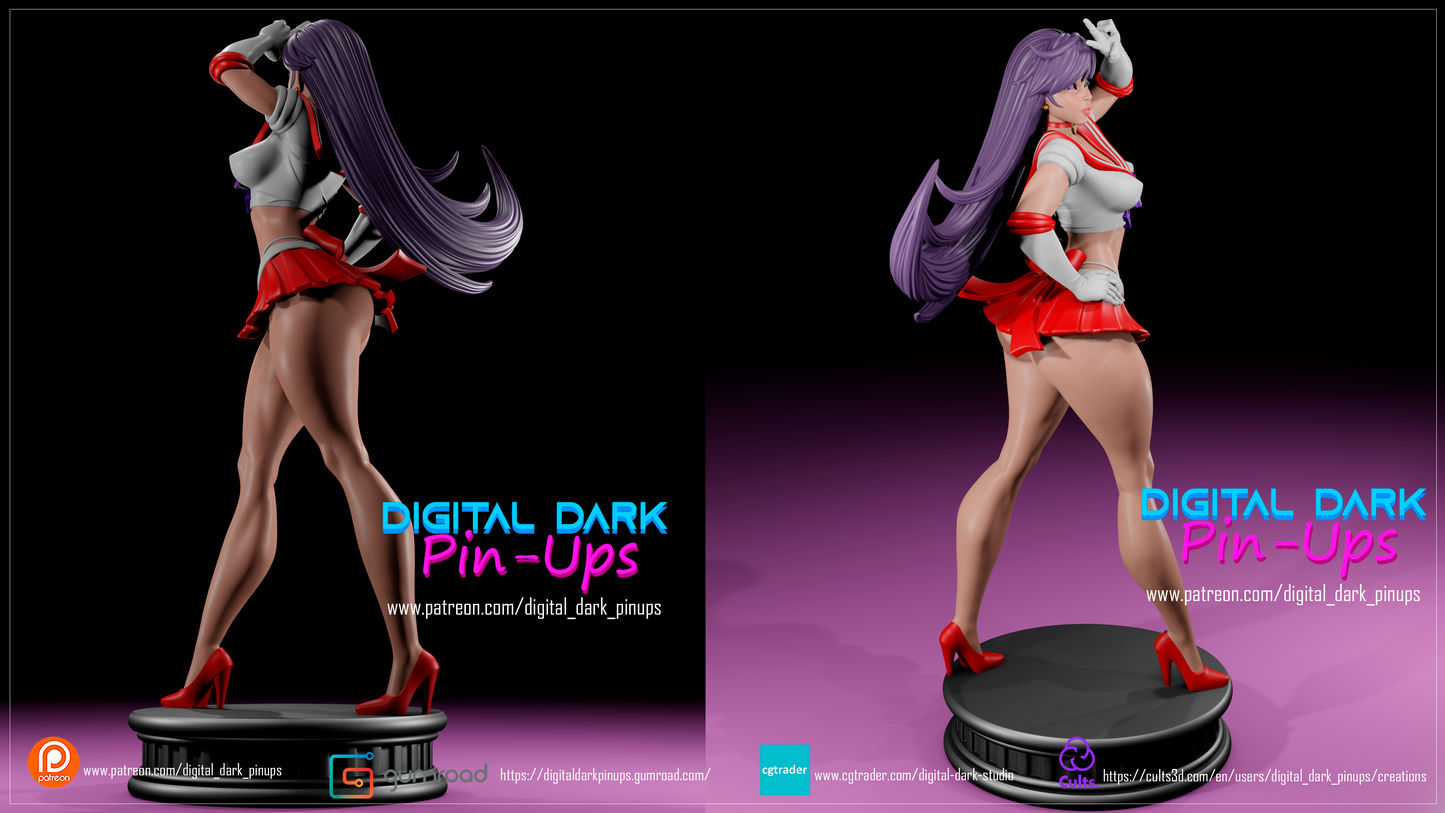 Magical girls , Pin-up Miniatures by Digital Dark