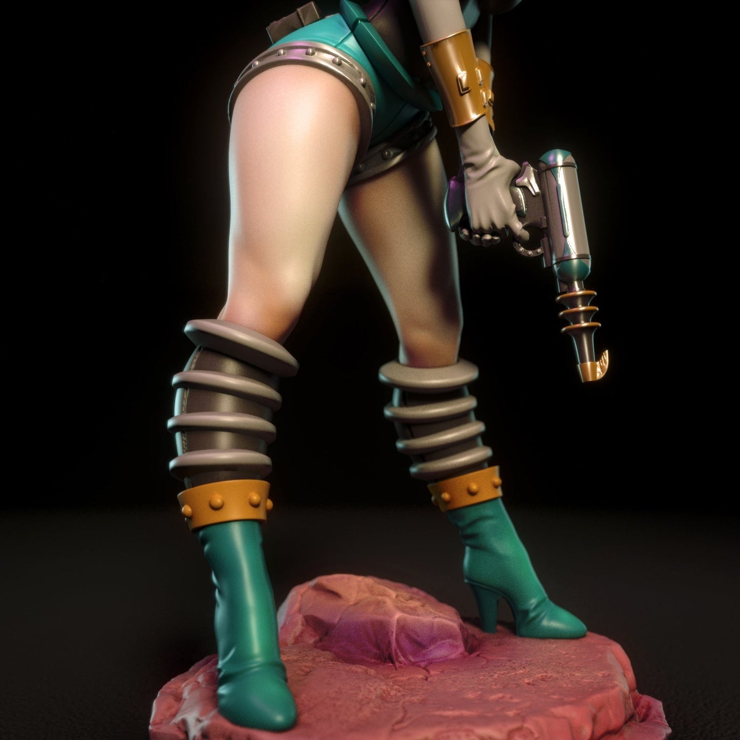 Janet (Scanty), Fan art Miniatures by Torrida - Ravenous Miniatures
