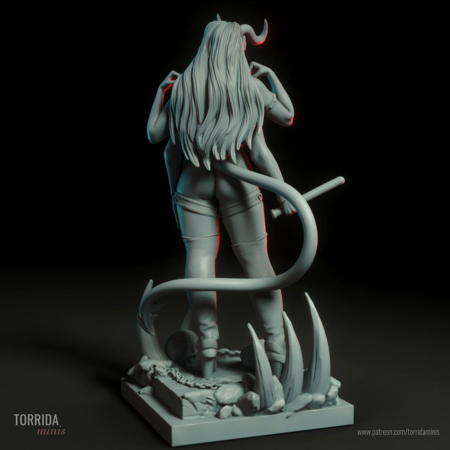 NSFW Amaris, Fan art Miniatures by Torrida - Ravenous Miniatures