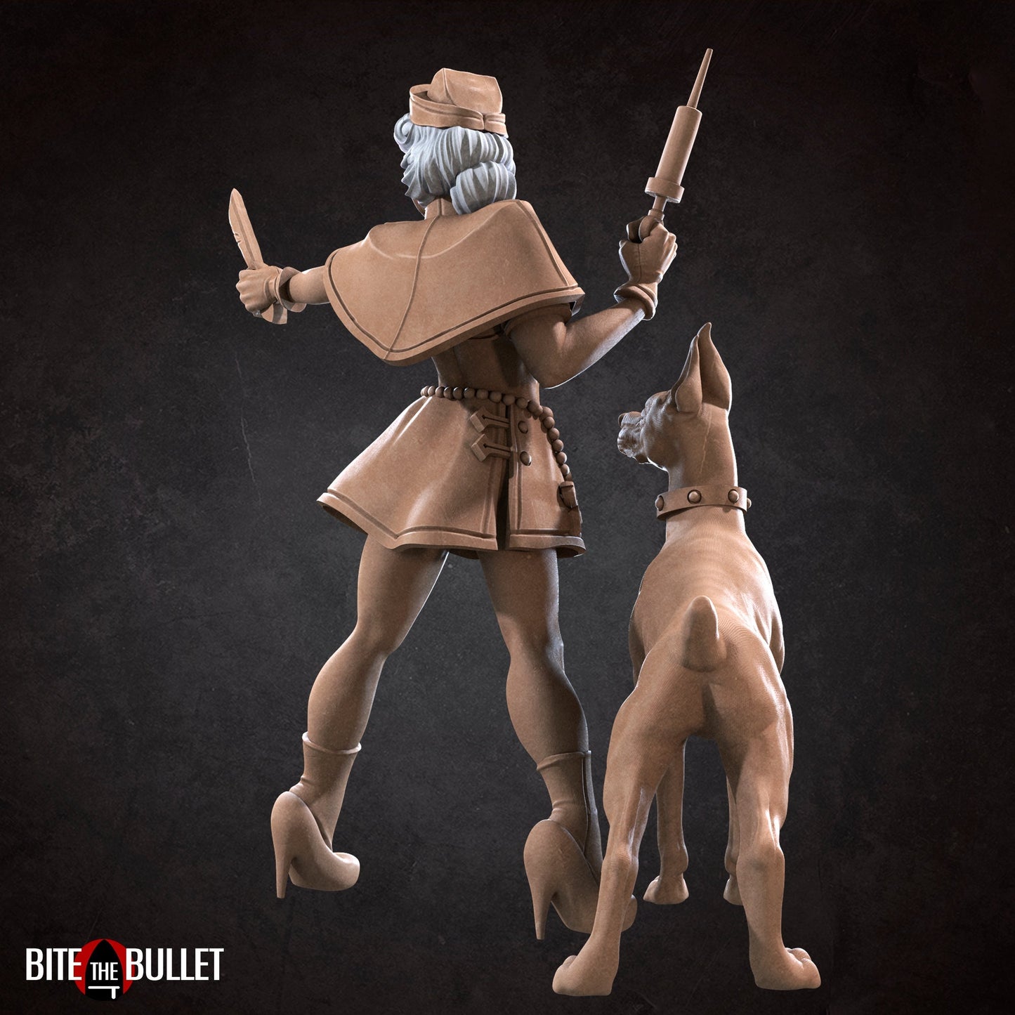 NSFW Battle Sister Nurse Maiden , Resin miniatures 11:56 (28mm / 32mm) scale - Ravenous Miniatures