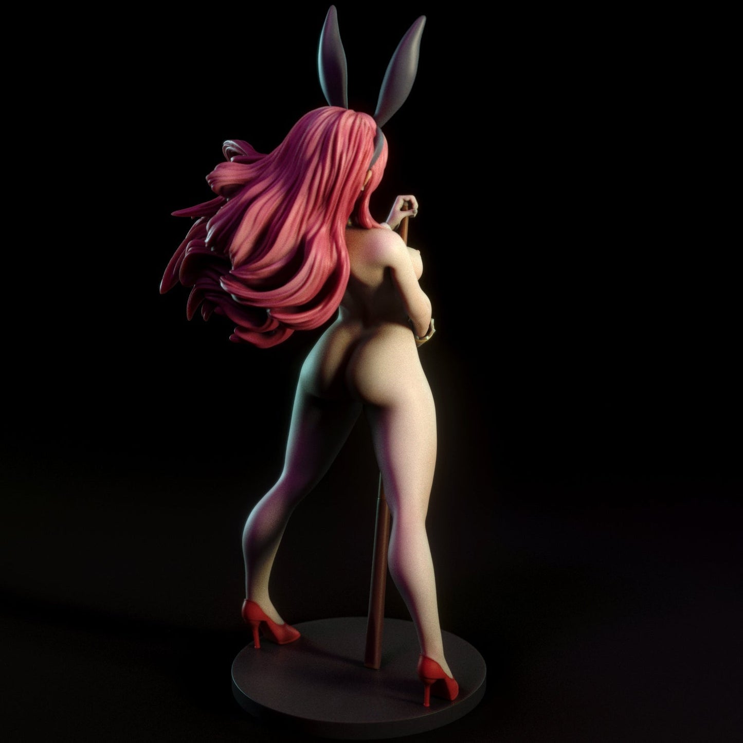 NSFW Erza Bunny, Fan art Miniatures by Torrida - Ravenous Miniatures