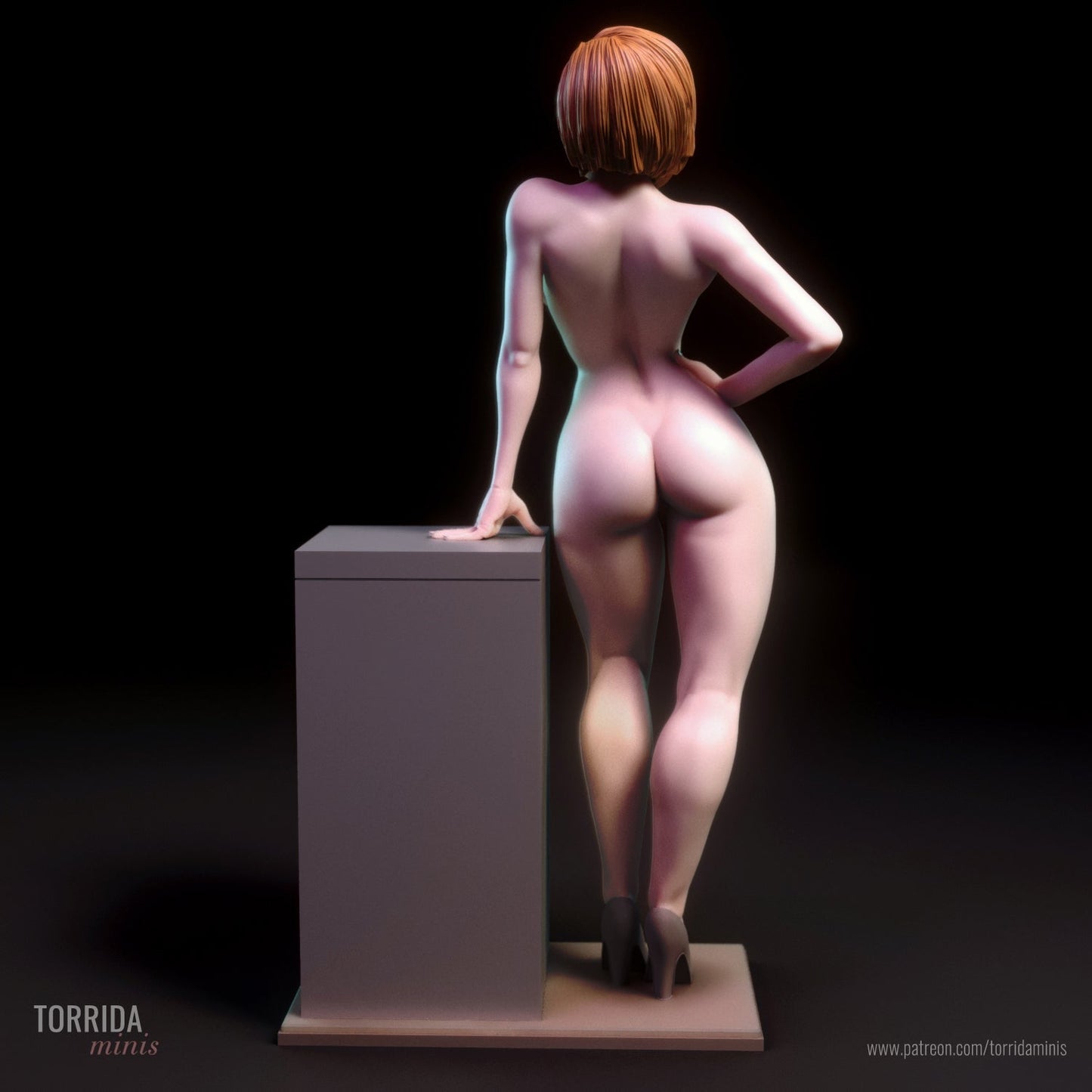 NSFW FBI Scully, Fan art Miniatures by Torrida - Ravenous Miniatures