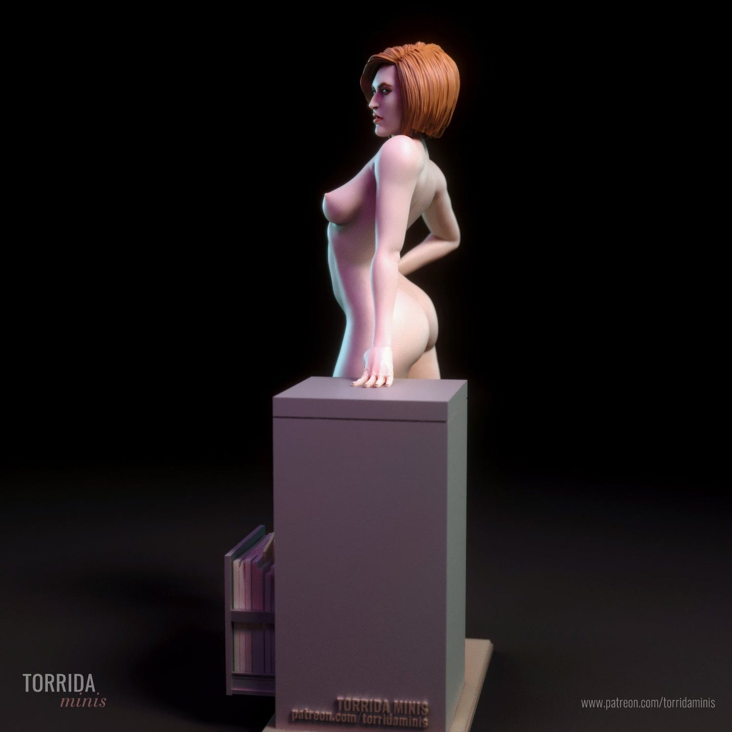 NSFW FBI Scully, Fan art Miniatures by Torrida - Ravenous Miniatures