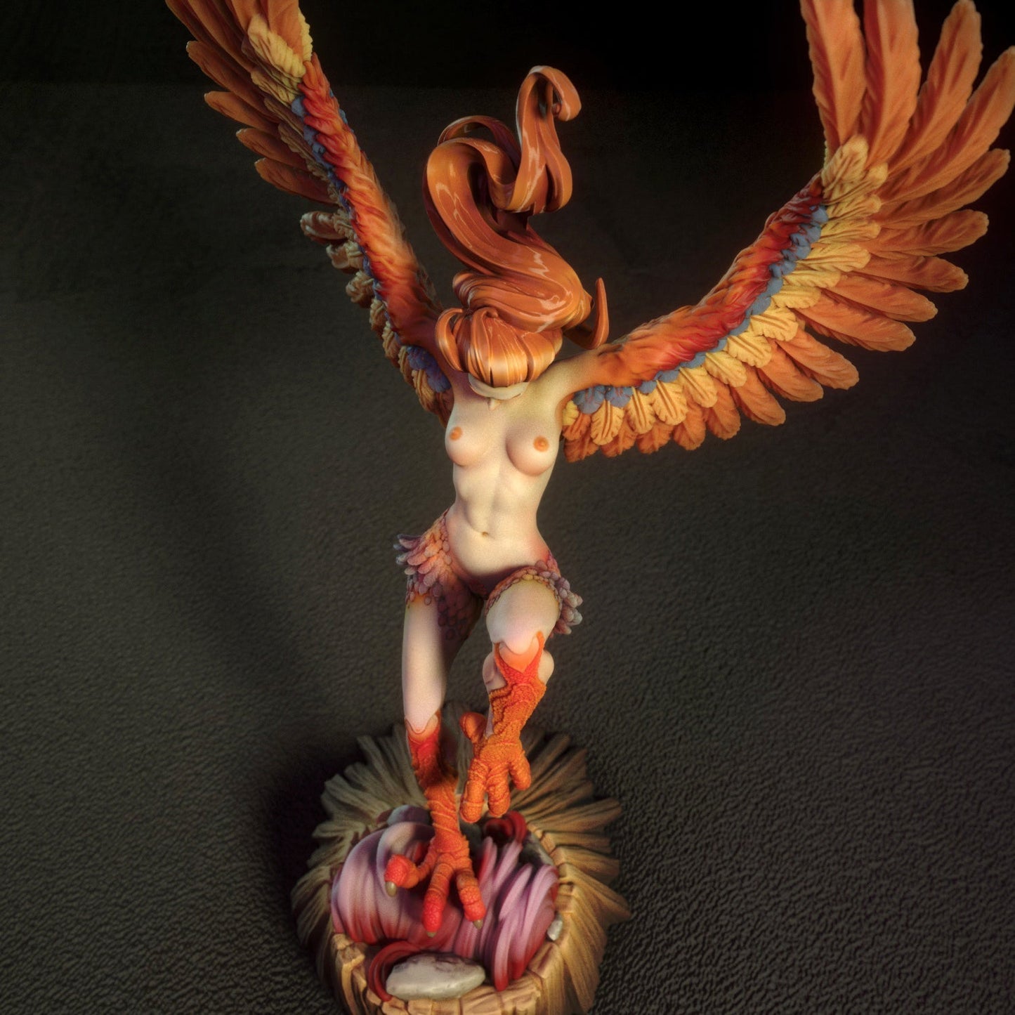 NSFW Harpy, Fan art Miniatures by Torrida - Ravenous Miniatures