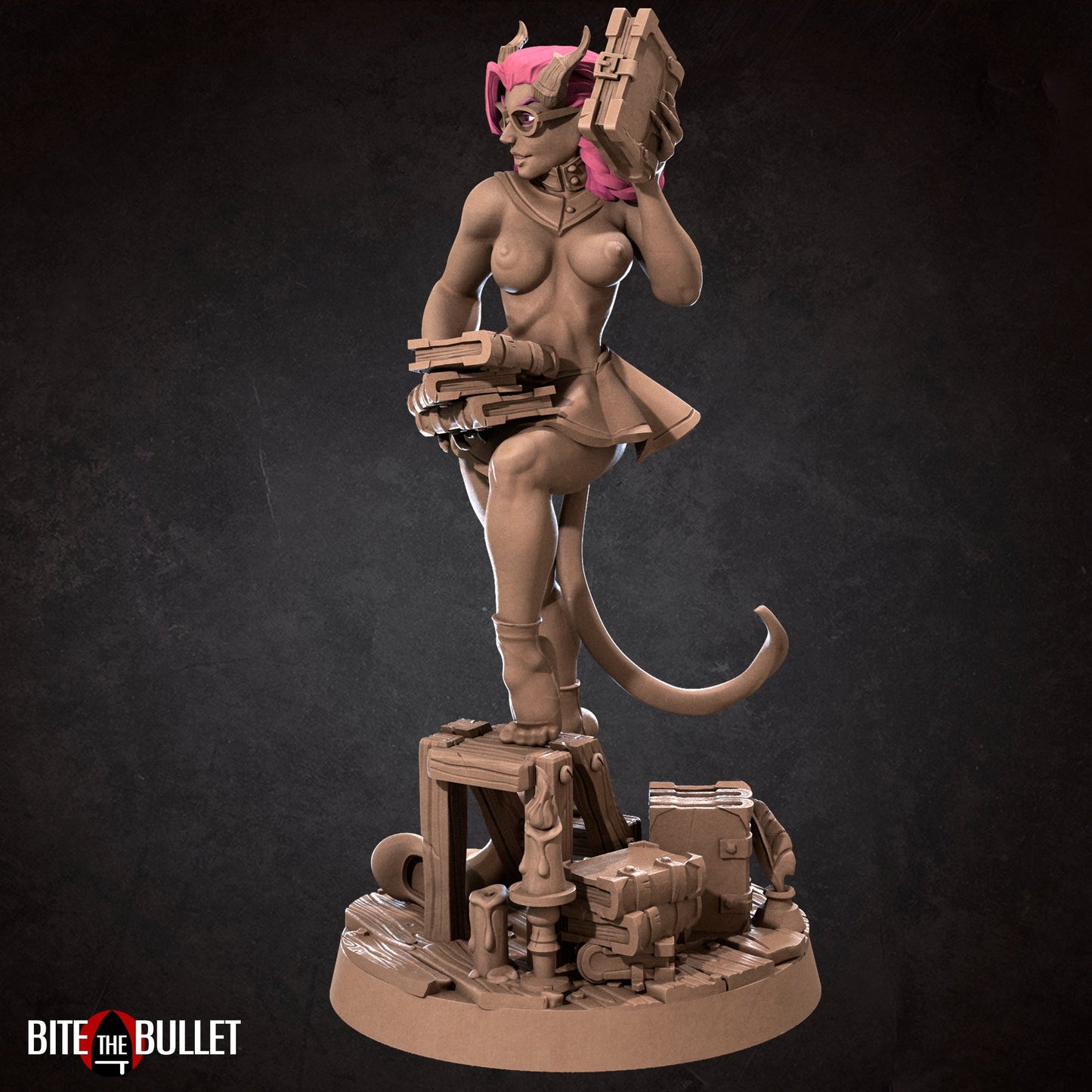 NSFW Liz, Resin miniatures 11:56 (28mm / 32mm) scale - Ravenous Miniatures