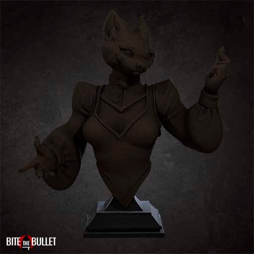 NSFW Mahrian Bust, Resin miniatures 11:56 (28mm / 32mm) scale - Ravenous Miniatures