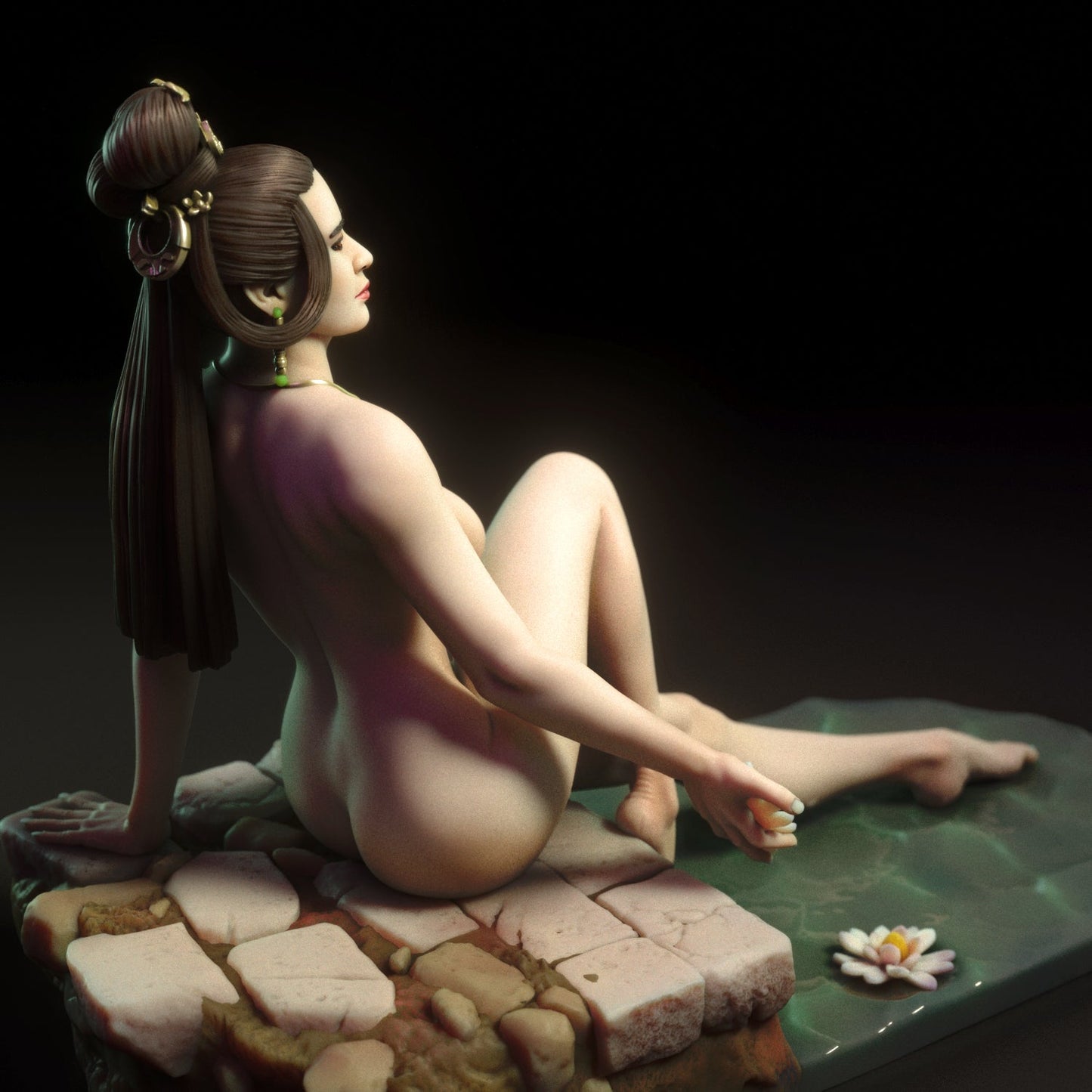 NSFW Mei, Fan art Miniatures by Torrida - Ravenous Miniatures