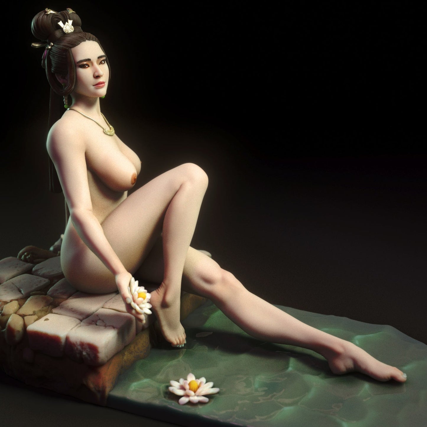 NSFW Mei, Fan art Miniatures by Torrida - Ravenous Miniatures