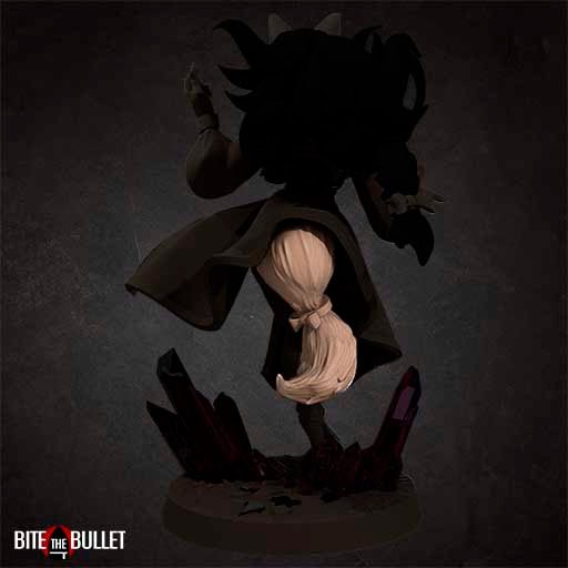 NSFW Neko Mahrian, Resin miniatures 11:56 (28mm / 32mm) scale - Ravenous Miniatures