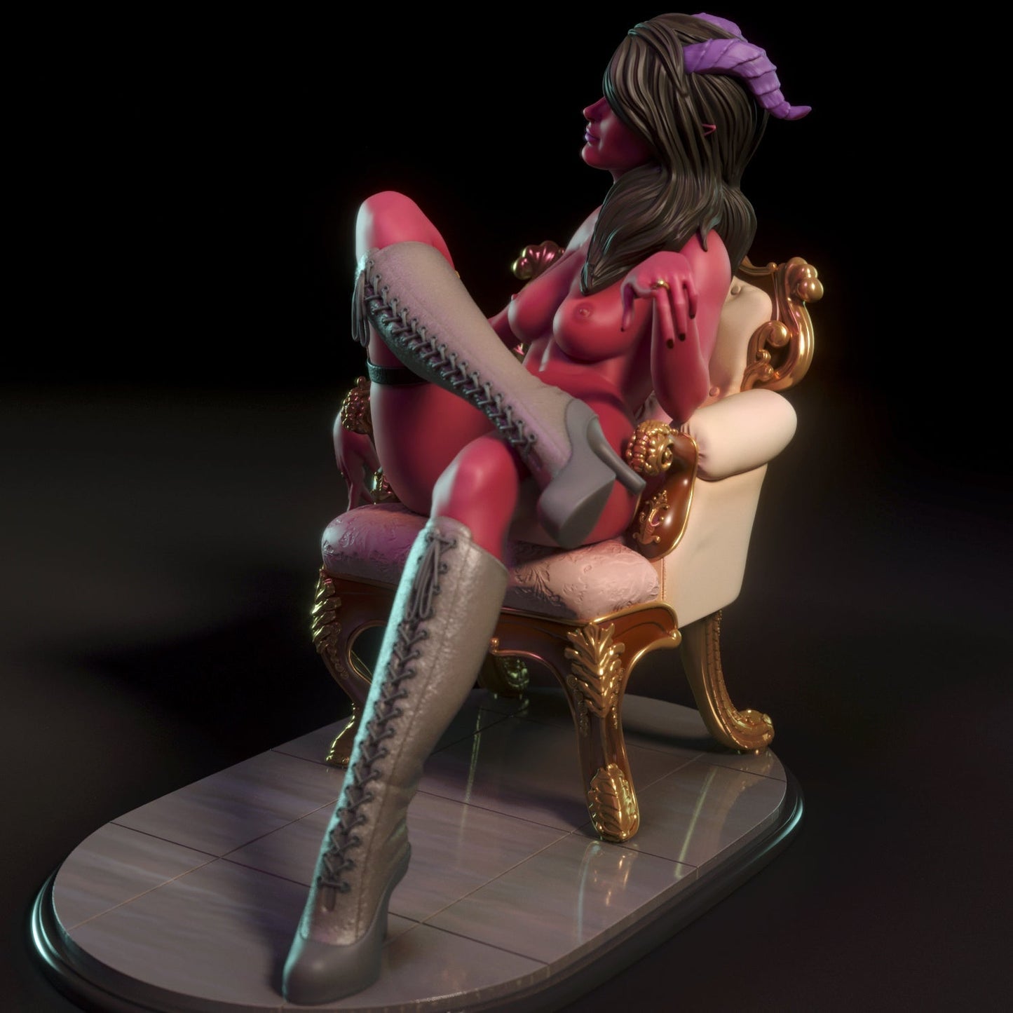 NSFW Orianna, Fan art Miniatures by Torrida - Ravenous Miniatures