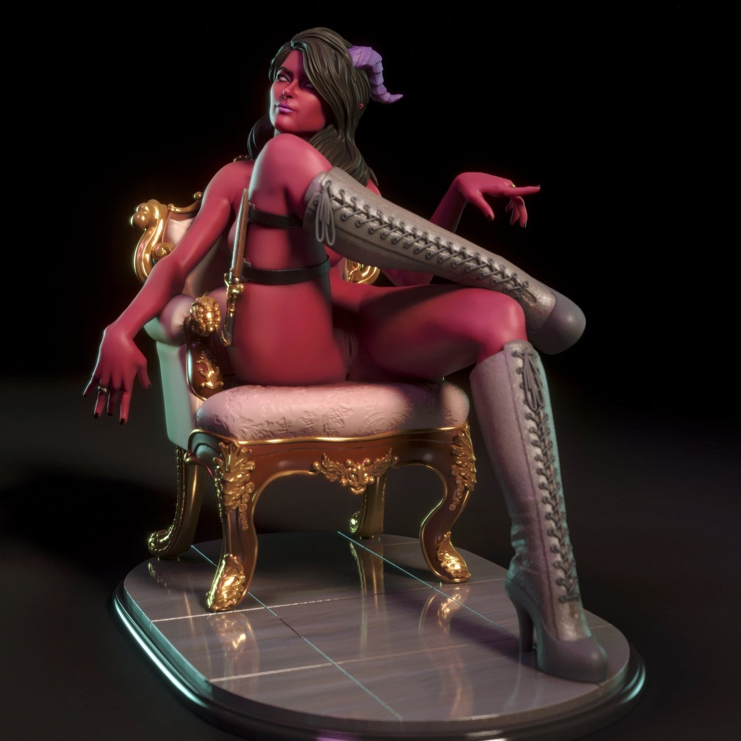 NSFW Orianna, Fan art Miniatures by Torrida - Ravenous Miniatures