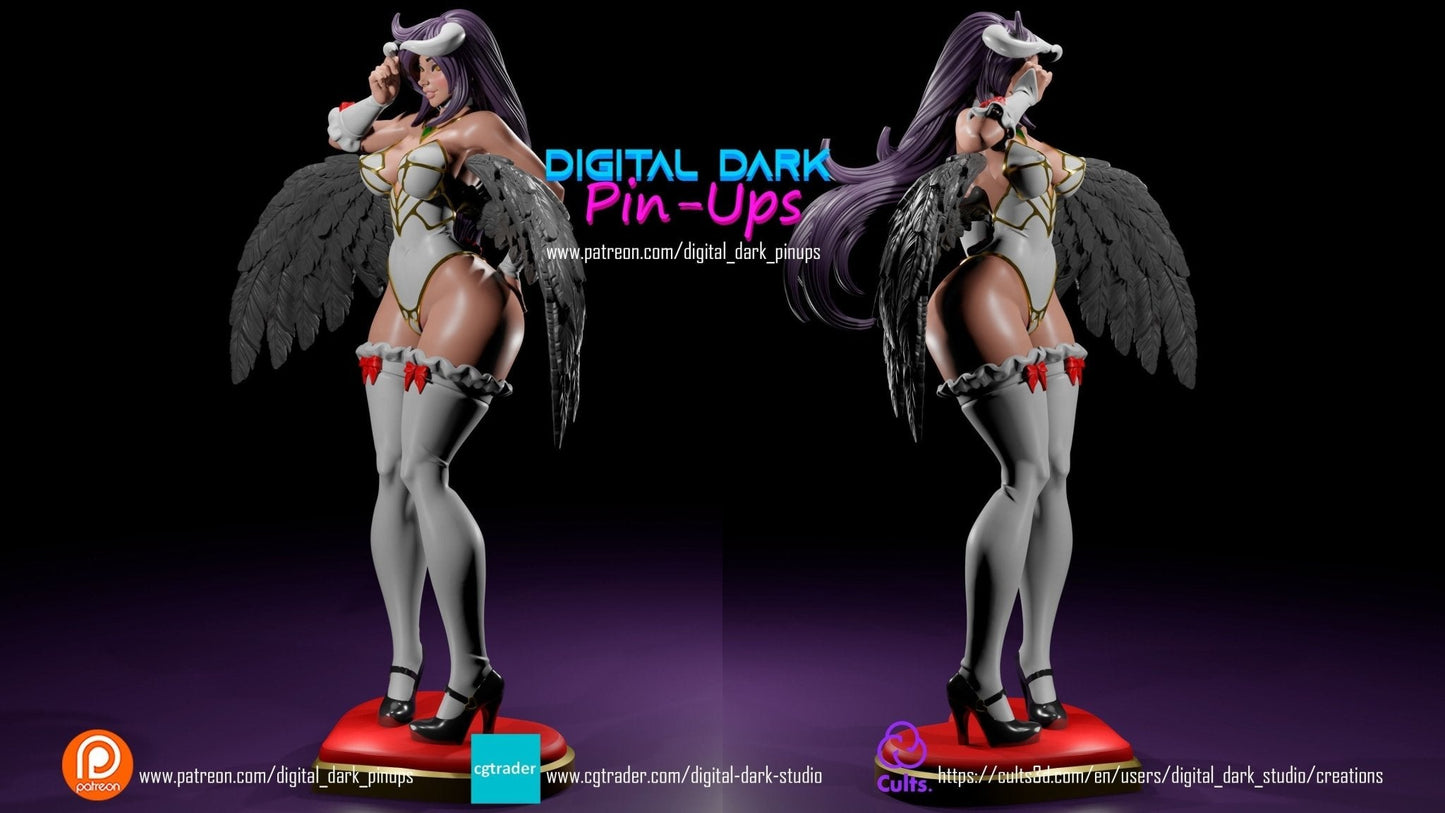SFW Succubus Queen, Fan art Miniatures by Digital Dark - Ravenous Miniatures
