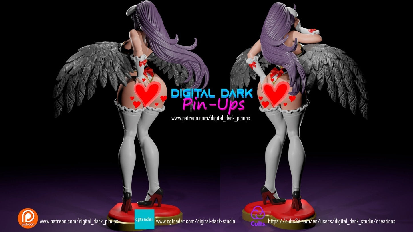 SFW Succubus Queen, Fan art Miniatures by Digital Dark - Ravenous Miniatures
