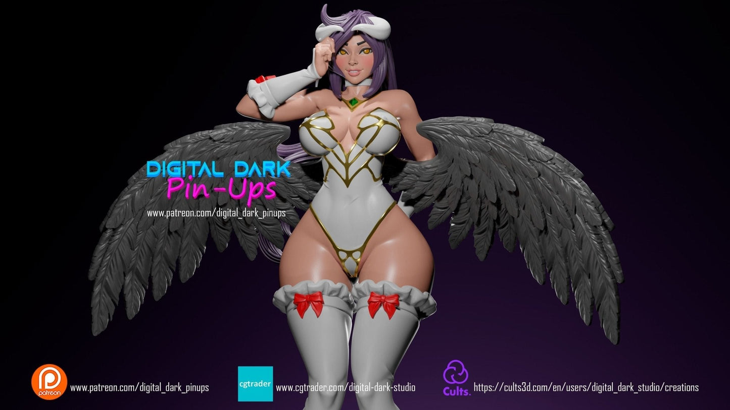 SFW Succubus Queen, Fan art Miniatures by Digital Dark - Ravenous Miniatures