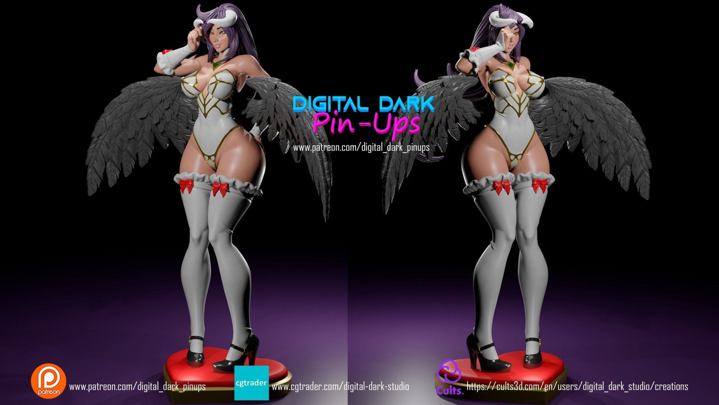 SFW Succubus Queen, Fan art Miniatures by Digital Dark - Ravenous Miniatures