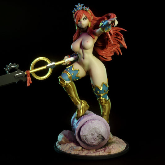 NSFW Erza, Fan art Miniatures by Torrida - Ravenous Miniatures