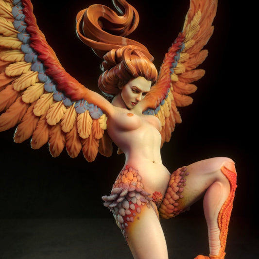 NSFW Harpy, Fan art Miniatures by Torrida - Ravenous Miniatures
