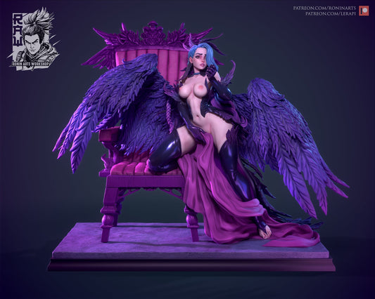 NSFW Liliam, Resin miniatures by RAW - Ravenous Miniatures