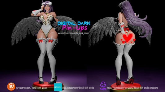 SFW Succubus Queen, Fan art Miniatures by Digital Dark - Ravenous Miniatures